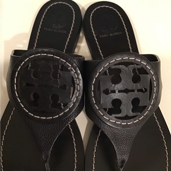 Tory Burch Black Sandals - Picture 2 of 7